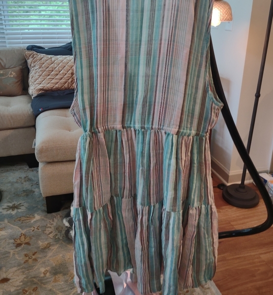 NWOT Free People Cotton Mini Dress - Large - Picture 8 of 12